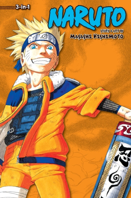 Naruto (3-in-1 Edition) Volume 4