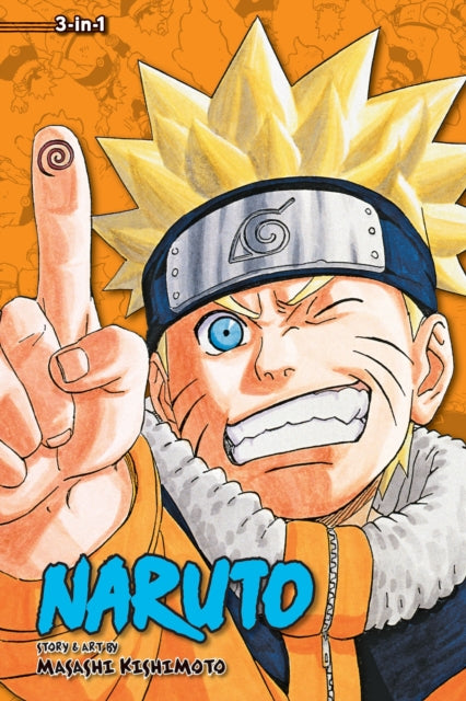Naruto (3-in-1 Edition) Volume 8