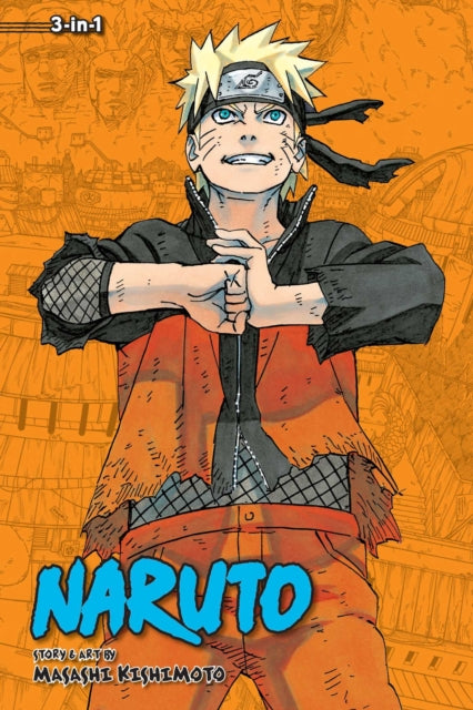 Naruto (3-in-1 Edition) Volume 22