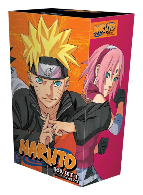 Naruto Box Set 3 : Volumes 49-72 with Premium Volume 3