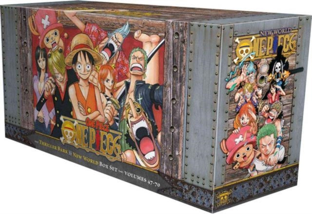 One Piece Box Set 3: Thriller Bark to New World : Volumes 47-70 with Premium Volume 3